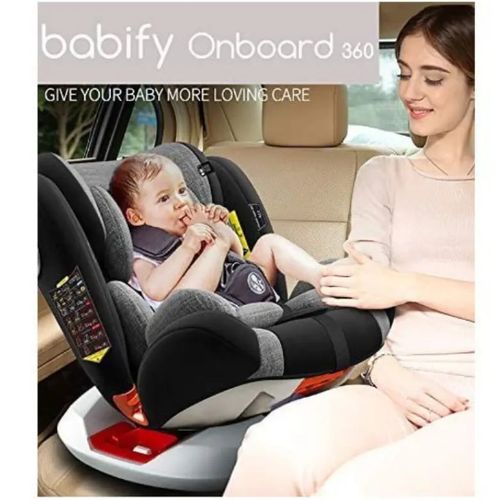 Siège d’auto Isofix 360 Noir – Burbay – Image 2