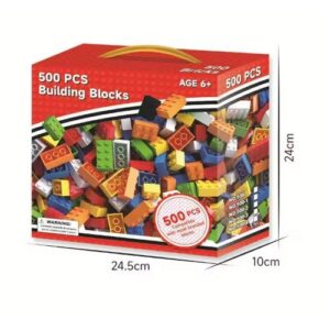 500 blocs de construction compatibles – jeu éducatif créatif pour enfants