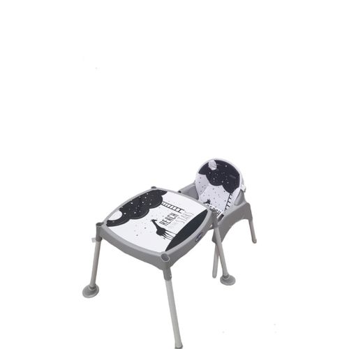 Chaise haute bébé convertible 3 en 1 – chaise d’alimentation évolutive moderne