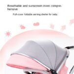 poussette belecoo 2en1 bordeaux