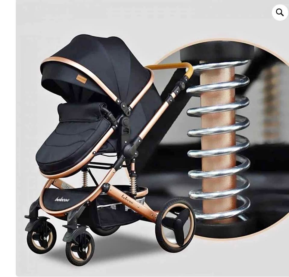Poussette Belecoo 2 En 1 Confort Securite 0 A 4 Ans – Poussette Multifonction Evolutive