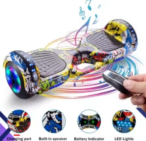 Hoverboard électrique intelligent avec Bluetooth – gyropode auto-équilibré 2 roues