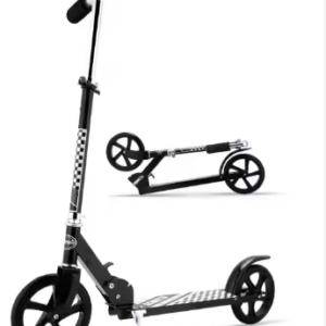 trottinette pliable pour adulte, roues en pu plus grandes de 200 mm, trottinettes réglables pour adultes