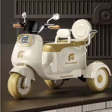 Tricycle électrique pour enfants avec télécommande – moto 3 roues rechargeable