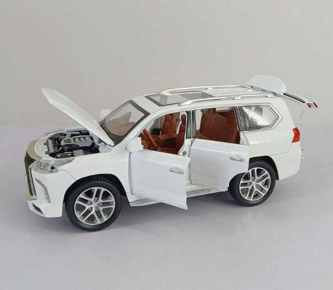 Toyota Prado Miniature 1:24 – Voiture Jouet de Collection pour Enfant