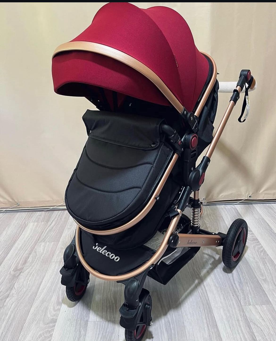 Poussette Belecoo 2 En 1 Confort Securite 0 A 4 Ans – Poussette Multifonction Evolutive