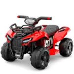 moto électrique pour enfants de 2 à 6 ans, jouet tout terrain autonome, véhicule à quatre roues