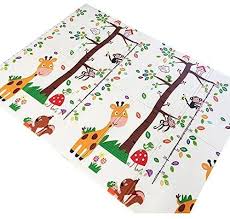 tapis de jeu réversible extra large pour bébé, imperméable, antidérapant, intérieur/extérieur, unisexe, doux, t lens