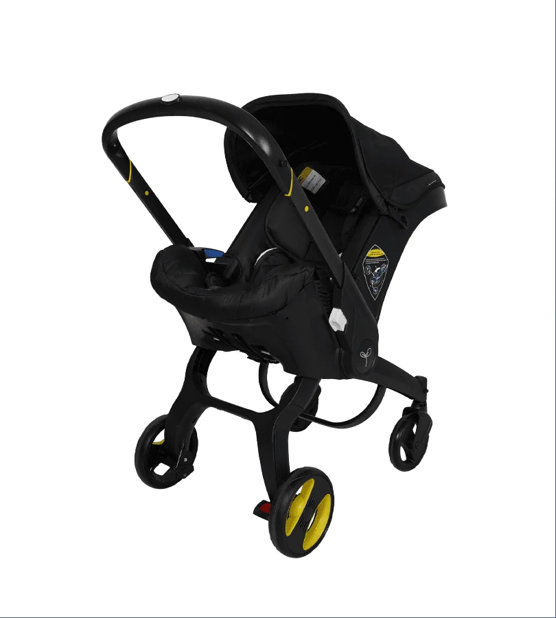 Poussette 2 en 1 avec Siège Auto – Style Doona - Pliable & Pratique dès la Naissance