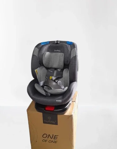Siège Auto Burbay Isofix 360° Évolutif – Rotation Facile, 0-36 kg (Groupes 0+/1/2/3)