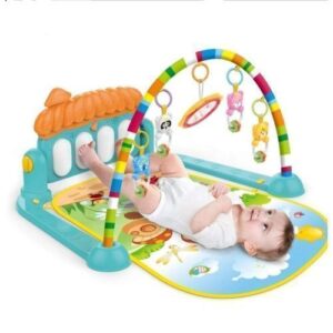 Tapis d’Éveil Bébé avec Piano Musical Jia Sheng – Fitness Rack avec Jouets Suspendus (Copie)