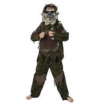 Costume Zombie Enfant Halloween Maroc – Déguisement Effrayant Fille & Garçon