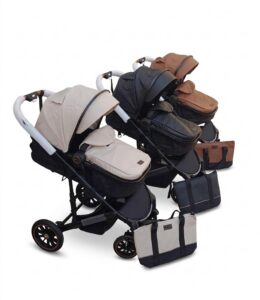 Poussette Burbay H6 avec Sac – Confort, Sécurité et Praticité pour Bébé