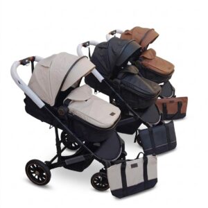 Poussette Burbay H6 avec Sac – Confort, Sécurité et Praticité pour Bébé