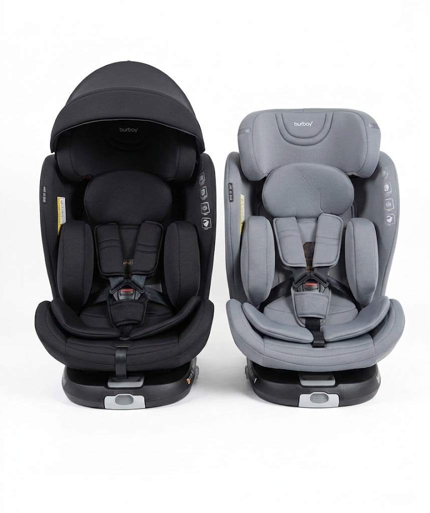 Siège Auto Pivotant 360° Burbay T10 – Isofix Sécurité Bébé et Enfant