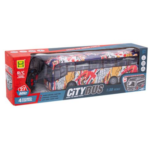 Autobus Telecommande Enfant Citybus – Bus RC Altas 27 MHz 4 Canaux