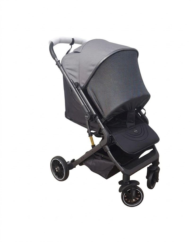 Poussette Burbay K3 2 Faces – Réversible, Confortable et Pliable pour Bébé