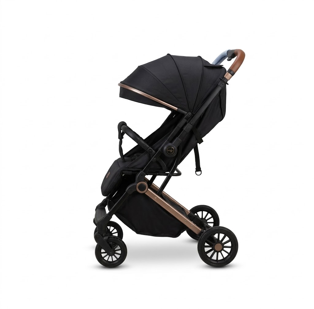 Poussette Burbay 2 Faces Valise – Pliable, Confort et Sécurité pour Bébé