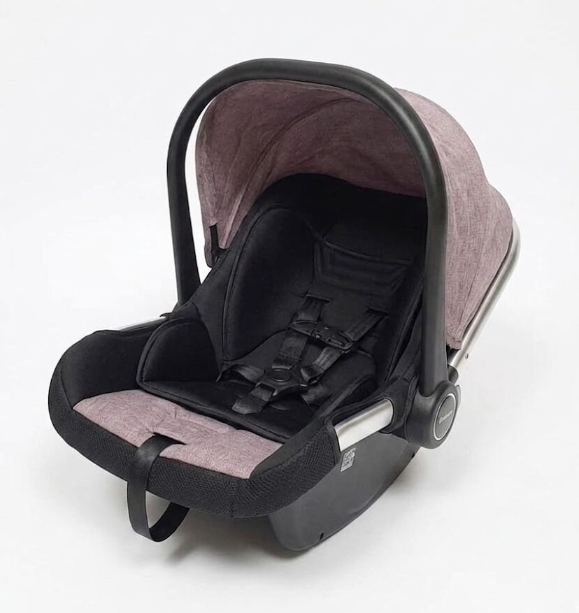 Poussette Burbay 587-7 3-en-1 – Système de Voyage avec Siège Auto, Landau et Sac à Langer