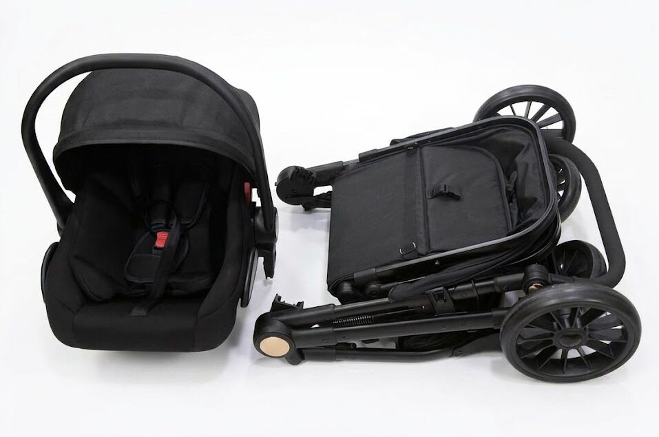 Poussette Burbay avec Siège Auto – Système de Voyage Bébé Confort & Sécurité
