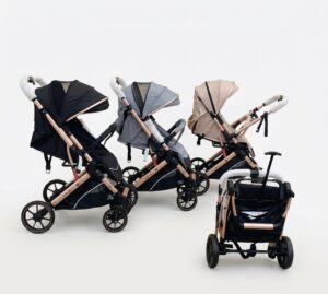 Poussette Belecoo Valise 2 Faces – Réversible, Compacte et Confort Premium pour Bébé