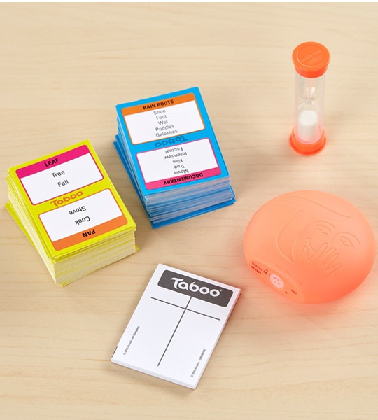 Jeu De Societe Taboo Enfants Contre Parents Hasbro Gaming – Jeu De Devinettes Familial 8 Ans Et Plus