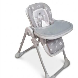 Chaise Haute Bébé Confortable et Sécurisée – Plateau Amovible et Harnais