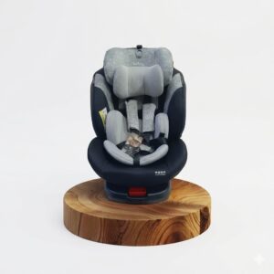 Siège Auto Burbay Isofix 360° Rotatif Bébé – Évolutif 0-36 kg Sécurité & Confort Voyage