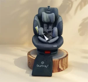 Siège Auto Burbay Isofix 360° Rotatif – Évolutif Bébé 0 à 36 kg Sécurité Maximale