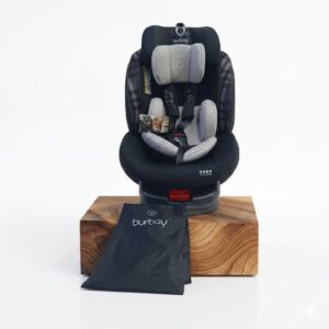 Siège Auto Burbay Isofix 360° Rotatif – Évolutif Bébé 0 à 36 kg Confort & Sécurité Premium