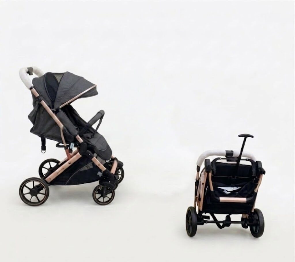 Poussette Belecoo Valise 2 Faces – Réversible, Compacte et Confort Premium pour Bébé