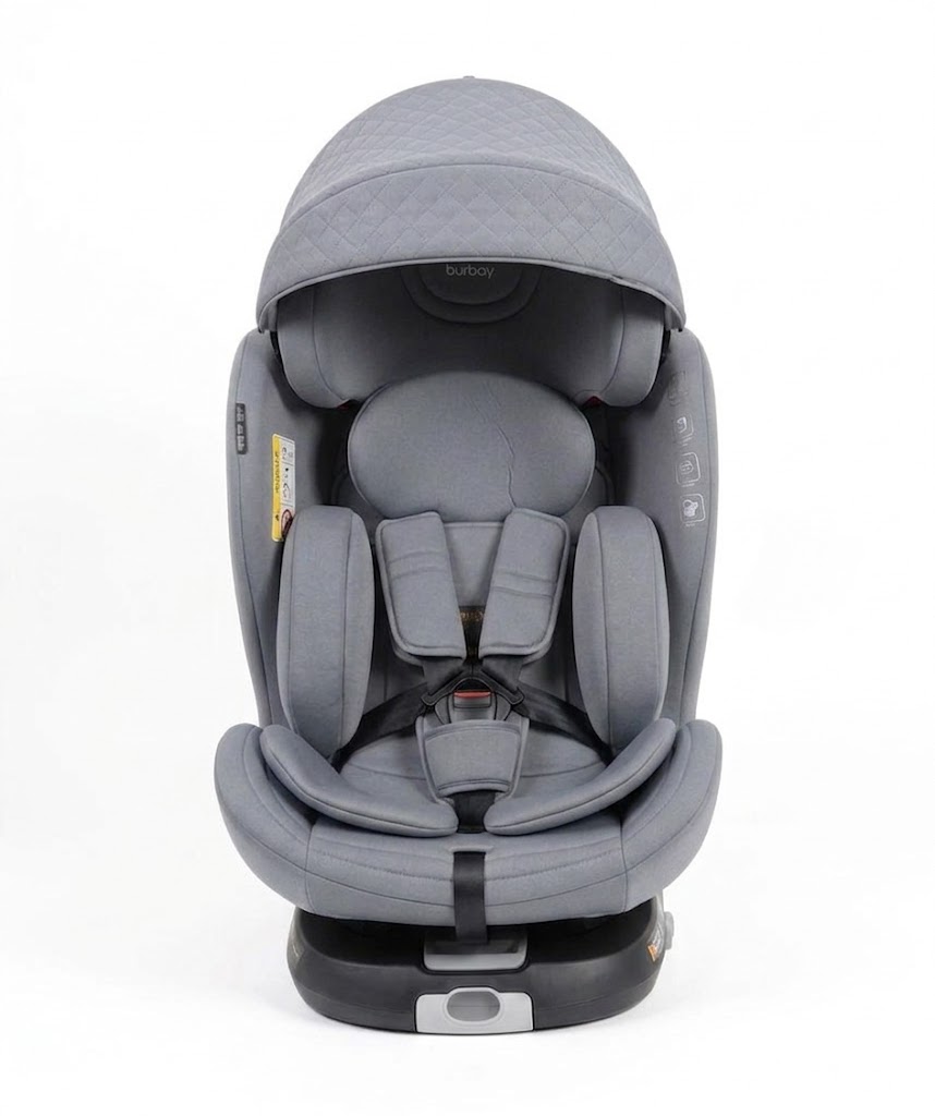 Siège Auto Pivotant 360° Burbay T10 – Isofix Sécurité Bébé et Enfant