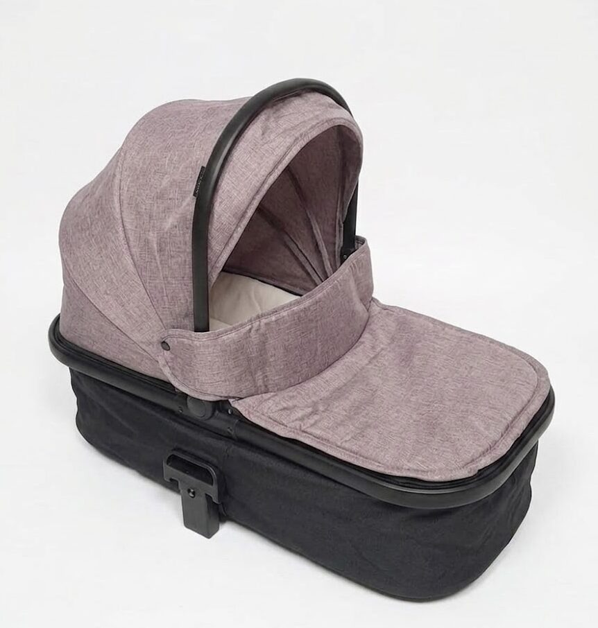 Poussette Burbay 587-7 3-en-1 – Système de Voyage avec Siège Auto, Landau et Sac à Langer