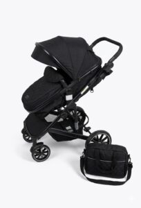 Poussette Burbay SK21 avec Sac – Confort, Sécurité et Pliage Compact pour Bébé