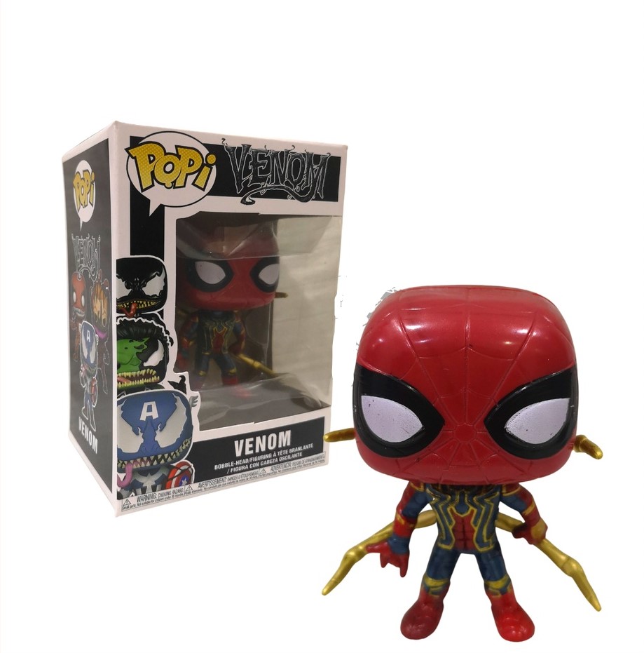Figurine Funko Pop Spider Carnage 486 – Figurine Marvel Spider Man Venom Symbiote Bobble Head