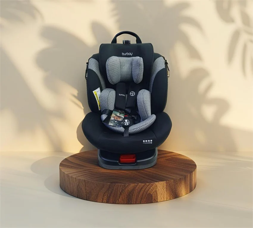 Siège Auto Burbay 360° Isofix Pivotant – Évolutif 0 à 36 kg Bébé Sécurité Premium