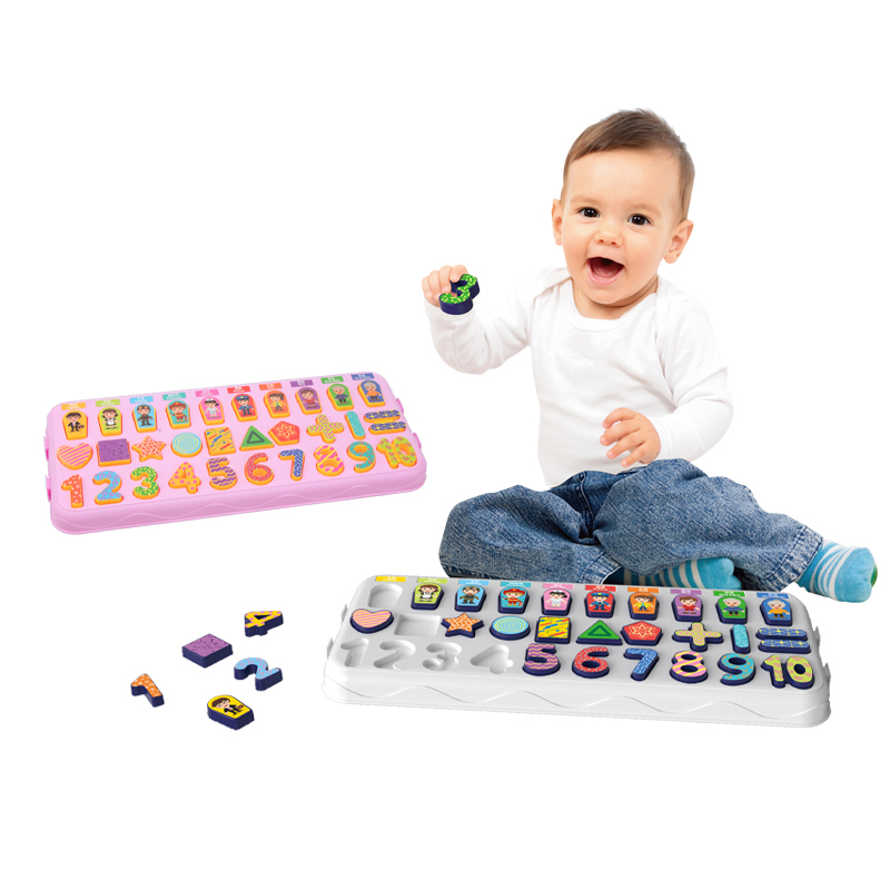 Tableau Educatif 3 En 1 Enfant Apprentissage – Wisdom Early Education Board Logique Et Calcul