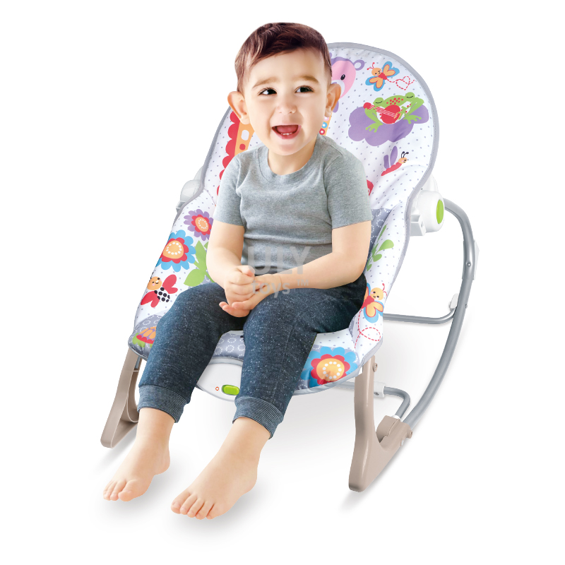 Berceau Bébé Pliable Électrique Maroc – Chaise à Bascule avec Vibrations et Balancement Nouveau-né