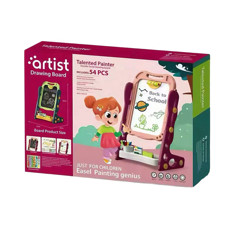 Tableau Magnétique Dinosaure Pour Enfants – Planche À Dessin Verticale Éducative Écriture Et Peinture