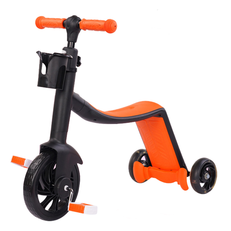 Trottinette 3 en 1 Enfant Évolutive – Tricycle & Scooter Réglable avec Siège