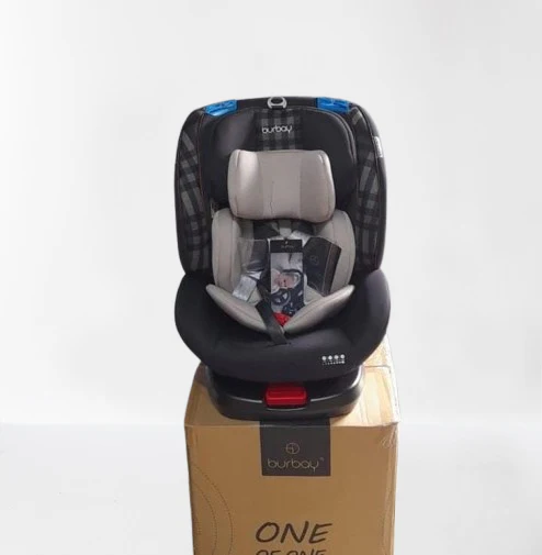Siège Auto Burbay 360° Isofix – Rotatif, Évolutif 0-36 kg (Groupes 0+/1/2/3)