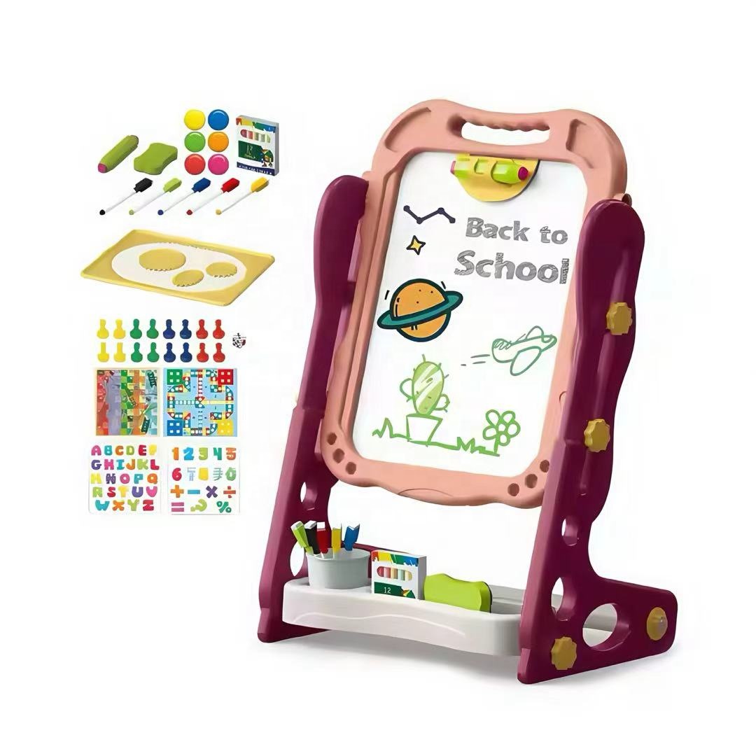 Tableau Magnétique Dinosaure Pour Enfants – Planche À Dessin Verticale Éducative Écriture Et Peinture