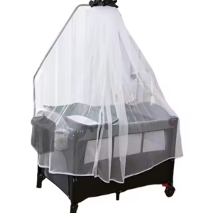 Lit Bébé à Bascule Babylove – Berceau Pliable Portable avec Lit de Jeu pour Nouveau-né