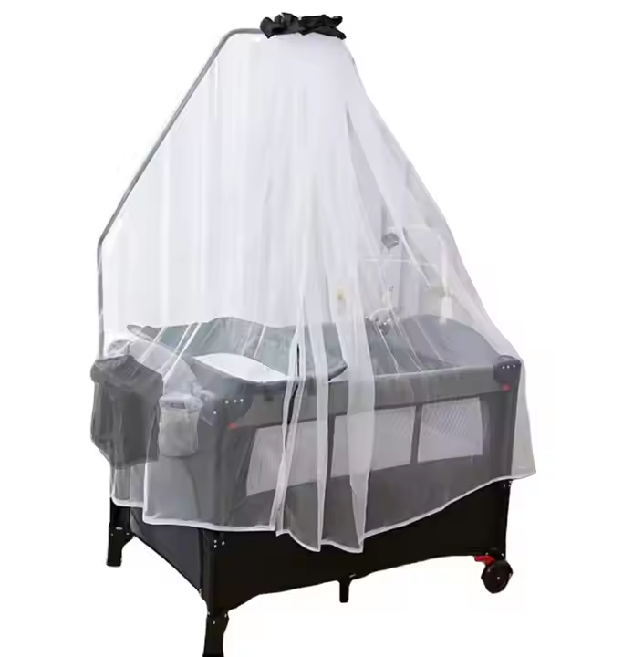 Lit Bébé à Bascule Babylove – Berceau Pliable Portable avec Lit de Jeu pour Nouveau-né