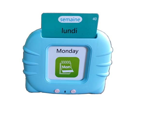 Lecteur De Cartes Educatif Enfant Anglais Arabe – Appareil Apprentissage Vocabulaire 3 Ans