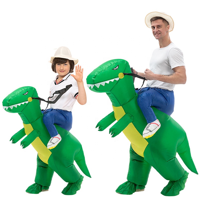 Costume Gonflable Dinosaure Adulte – Mascotte Marchante Drôle pour Halloween, Fêtes & Animations Famille
