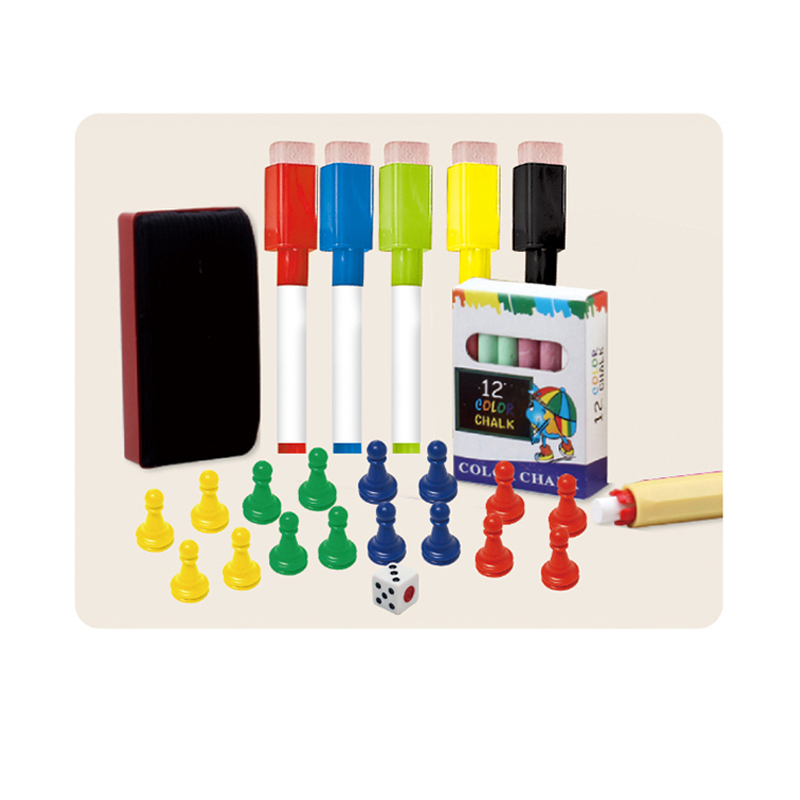 Drawing Board + Board Game – Tableau Dessin Educatif Enfant 2 En 1 Double Face Tableau Blanc Et Noir