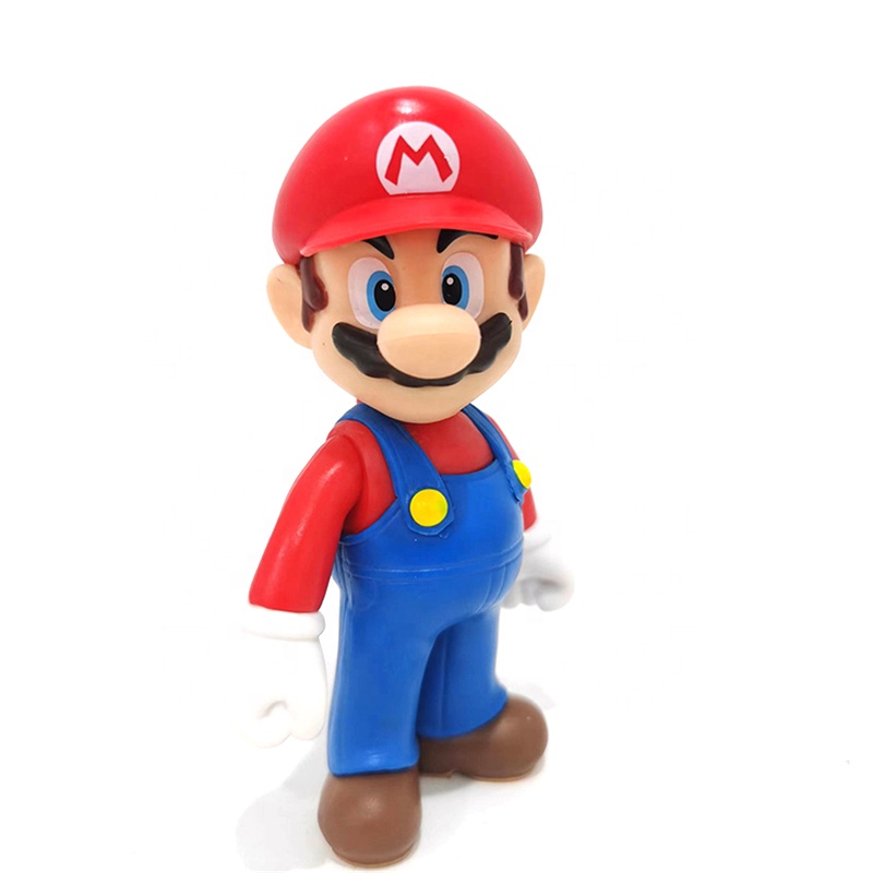Figurine Super Mario En Vinyle – Jouet De Collection Et Décoration Pour Enfants