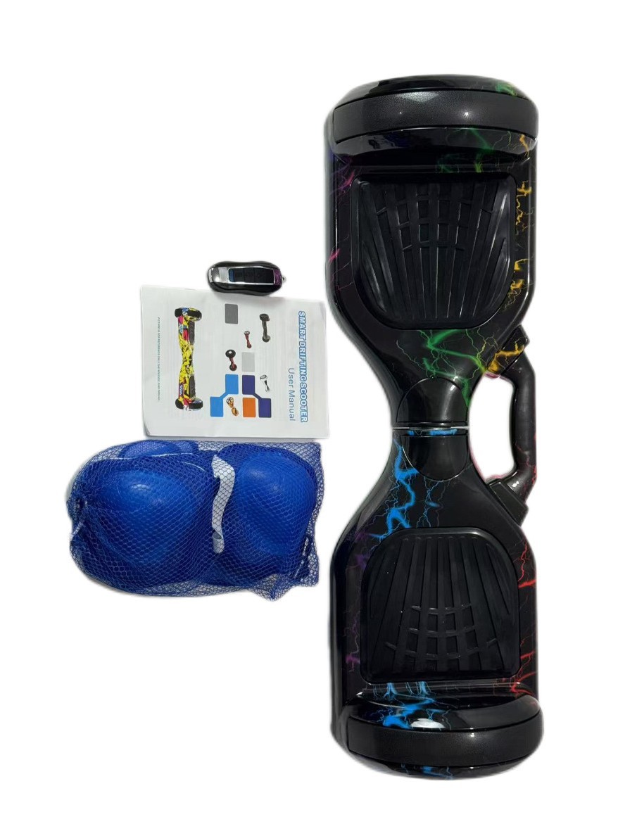 Hoverboard Électrique 6.5” Camouflage Rose – LED, Bluetooth et Auto-Équilibré (Copie) (Copie)