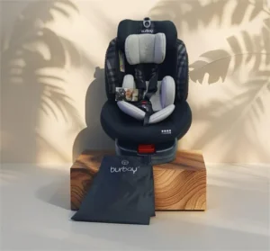 Siège Auto Burbay Isofix 360° Rotatif – Évolutif Bébé 0 à 36 kg Confort & Sécurité Premium